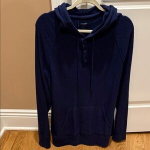 Lucky Brand Men's Dark Blue Hoodie Sweater